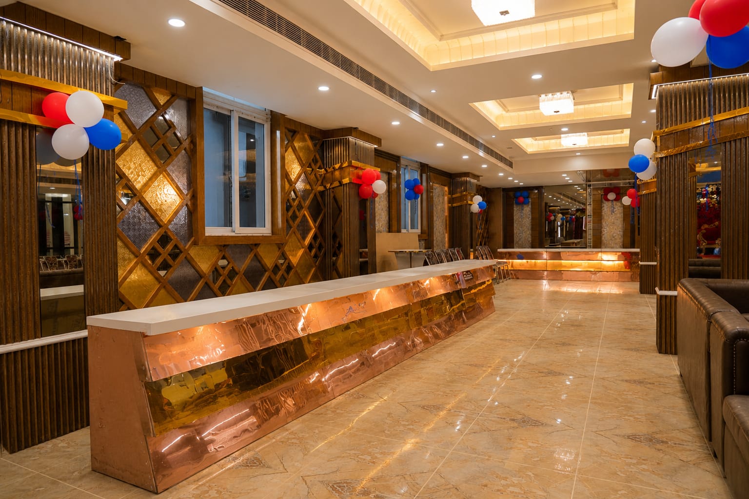 Dummy banquet hall interior image