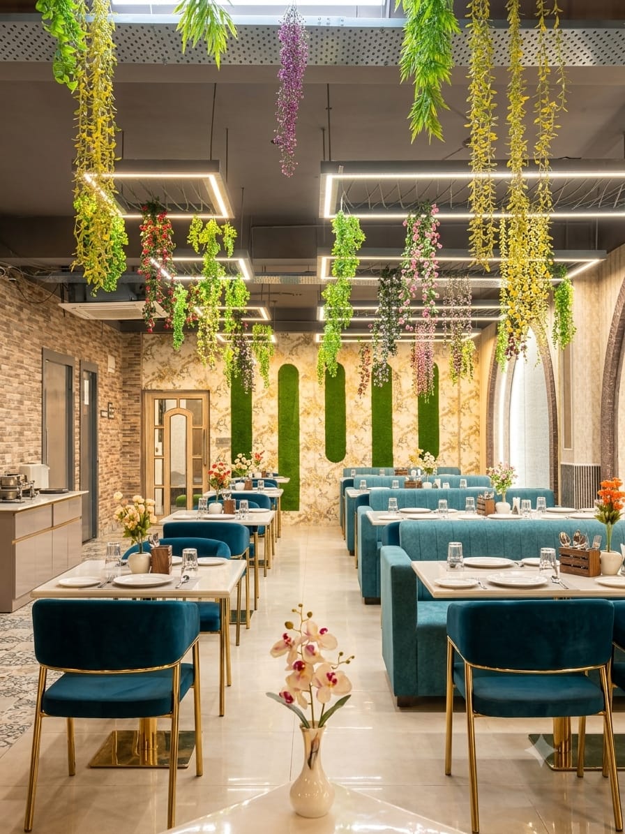 Royal Chandra Hotel restaurant reservation setting